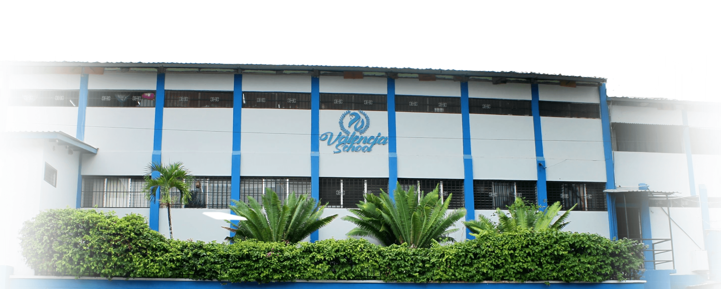 Fachada de la Sede Principal de Valencia School en Residencial Valencia, Tegucigalpa